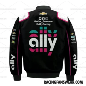 Nascar store - Loyal fans of Alex Bowman's Bomber Jacket,Unisex Thick Coat,Kid Thick Coat:vintage nascar racing shirts,merch,uniform,hoodie,jackets,shorts,sweatshirt,outfits,clothes