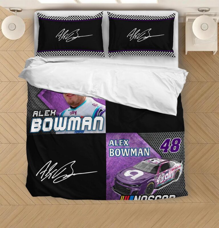 Nascar store - Loyal fans of Alex Bowman's Bedding Duvet Cover + 1/2 Pillow Cases,Quilt + 1/2 Pillow Cases:vintage nascar racing suit,uniform,apparel,shirts,merch,hoodie,jackets,shorts,sweatshirt,outfits,clothes