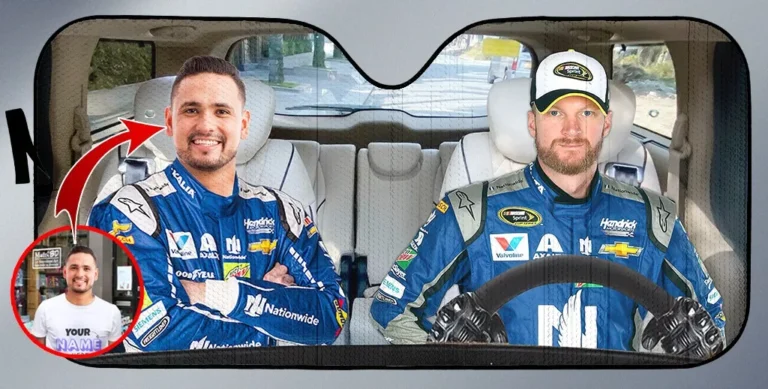 Nascar store - Loyal fans of Dale Earnhardt Jr's Auto Sun Shades:vintage nascar racing shirts,merch,uniform,hoodie,jackets,shorts,sweatshirt,outfits,clothes