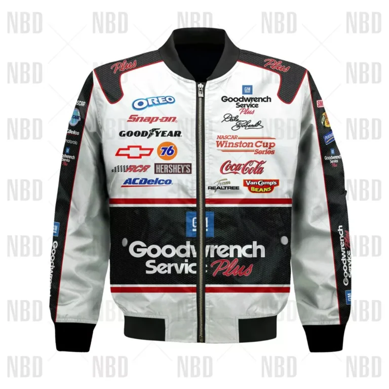 Dale Earnhardt Shirt 2001 Racing Clothes Nascar Adult Kid Bomber Jacket ...