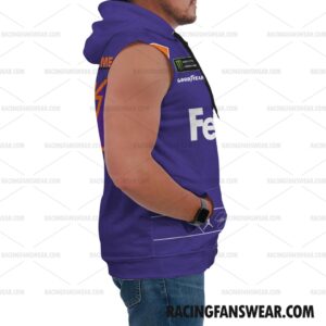 Denny Hamlin Nascar Racing 2018 Customize Name and Number Clothes Bomber Thick Coat Sleeveless Hoodie Hooded T-Shirt 5 Nascar store - Loyal fans of Denny Hamlin's Bomber Jacket,Unisex Thick Coat,Unisex Sleeveless Hoodie,Unisex Hooded T-Shirt,Kid Sleeveless Hoodie,Kid Hooded T-Shirts,Kid Thick Coat:vintage nascar racing suit,uniform,apparel,shirts,merch,hoodie,jackets,shorts,sweatshirt,outfits,clothes