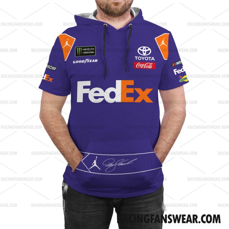 Nascar store - Loyal fans of Denny Hamlin's Bomber Jacket,Unisex Thick Coat,Unisex Sleeveless Hoodie,Unisex Hooded T-Shirt,Kid Sleeveless Hoodie,Kid Hooded T-Shirts,Kid Thick Coat:vintage nascar racing suit,uniform,apparel,shirts,merch,hoodie,jackets,shorts,sweatshirt,outfits,clothes