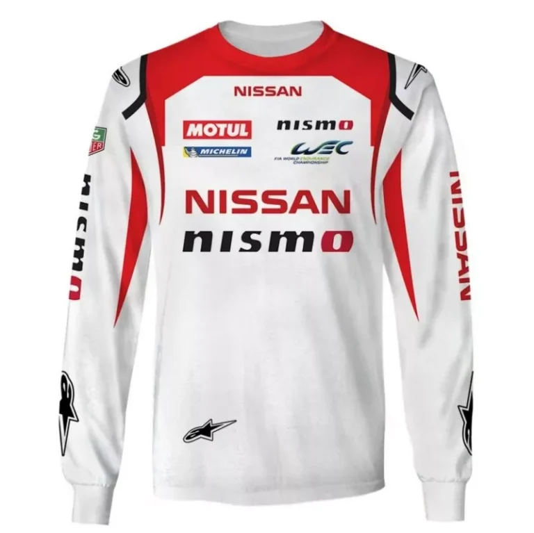 Hoodie Nissan Nismo Sweater Nissan Academy Nissan Nismo Motul Michelin Fia World Endurance Championship Racing Uniform Racing Fans Wear