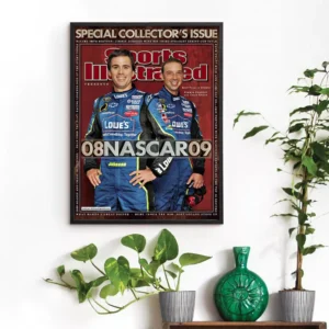 Nascar store - Loyal fans of Jimmie Johnson's Poster (Frame not included):vintage nascar racing shirts,merch,uniform,hoodie,jackets,shorts,sweatshirt,outfits,clothes