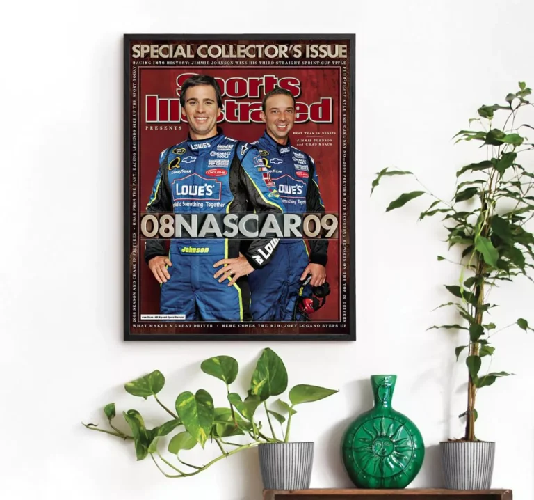 Nascar store - Loyal fans of Jimmie Johnson's Poster (Frame not included):vintage nascar racing shirts,merch,uniform,hoodie,jackets,shorts,sweatshirt,outfits,clothes