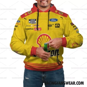 Nascar store - Loyal fans of Joey Logano's Combo Unisex Pop Top Hoodie + Unisex Long Pants,Unisex Pop Top Hoodie,Unisex Long Pants:vintage nascar racing shirts,merch,uniform,hoodie,jackets,shorts,sweatshirt,outfits,clothes