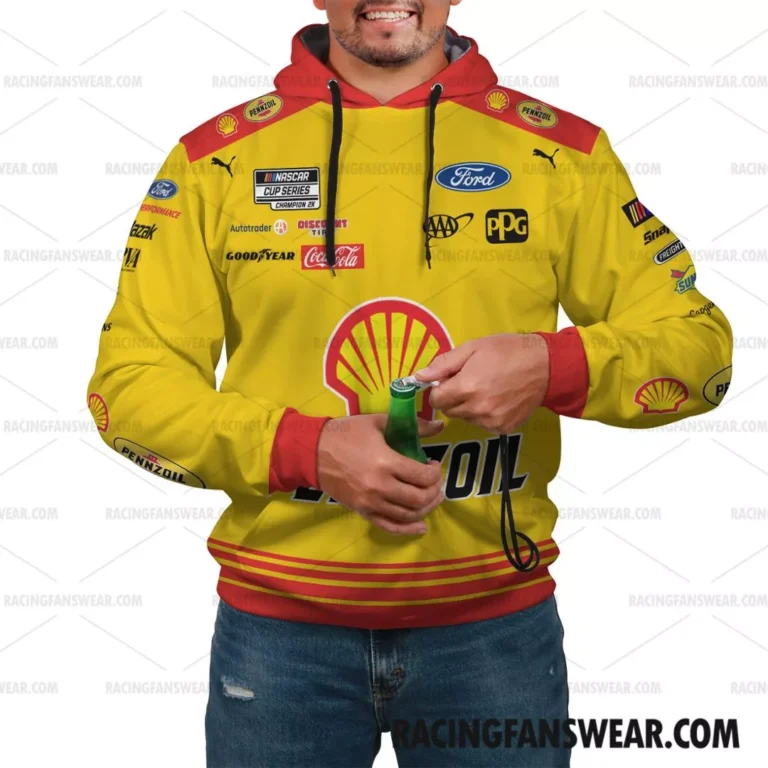 Nascar store - Loyal fans of Joey Logano's Combo Unisex Pop Top Hoodie + Unisex Long Pants,Unisex Pop Top Hoodie,Unisex Long Pants:vintage nascar racing shirts,merch,uniform,hoodie,jackets,shorts,sweatshirt,outfits,clothes