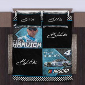 Nascar store - Loyal fans of Kevin Harvick's Bedding Duvet Cover + 1/2 Pillow Cases,Quilt + 1/2 Pillow Cases:vintage nascar racing suit,uniform,apparel,shirts,merch,hoodie,jackets,shorts,sweatshirt,outfits,clothes