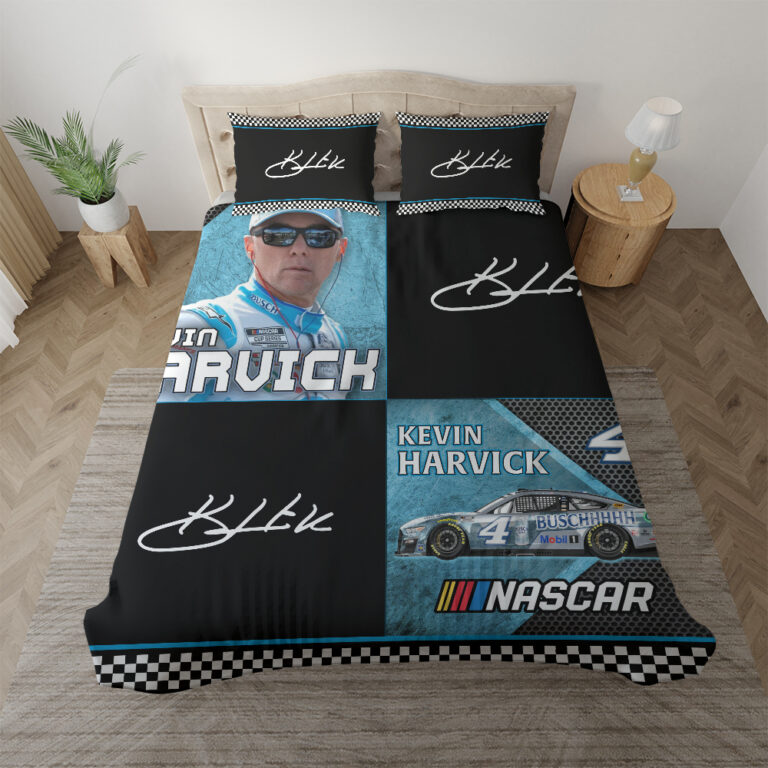 Nascar store - Loyal fans of Kevin Harvick's Bedding Duvet Cover + 1/2 Pillow Cases,Quilt + 1/2 Pillow Cases:vintage nascar racing suit,uniform,apparel,shirts,merch,hoodie,jackets,shorts,sweatshirt,outfits,clothes