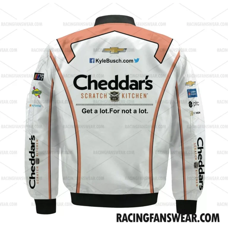 Nascar store - Loyal fans of Kyle Busch's Bomber Jacket,Unisex Thick Coat,Kid Thick Coat:vintage nascar racing shirts,merch,uniform,hoodie,jackets,shorts,sweatshirt,outfits,clothes