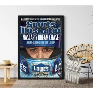 Nascar store - Loyal fans of Jimmie Johnson's Poster (Frame not included):vintage nascar racing shirts,merch,uniform,hoodie,jackets,shorts,sweatshirt,outfits,clothes