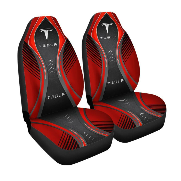 Tesla store - Loyal fans of Tesla's Set 2 Car Seat Cover:vintage Tesla shirts,merch,suit,uniform,hoodie,jackets,shorts,sweatshirt,outfits,clothes