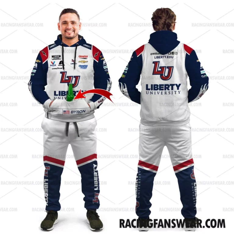 Nascar store - Loyal fans of William Byron's Combo Unisex Pop Top Hoodie + Unisex Long Pants,Unisex Pop Top Hoodie,Unisex Long Pants:vintage nascar racing suit,uniform,apparel,shirts,merch,hoodie,jackets,shorts,sweatshirt,outfits,clothes