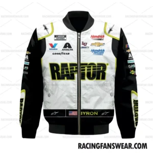 Nascar store - Loyal fans of William Byron's Bomber Jacket,Unisex Thick Coat,Kid Thick Coat:vintage nascar racing shirts,merch,uniform,hoodie,jackets,shorts,sweatshirt,outfits,clothes