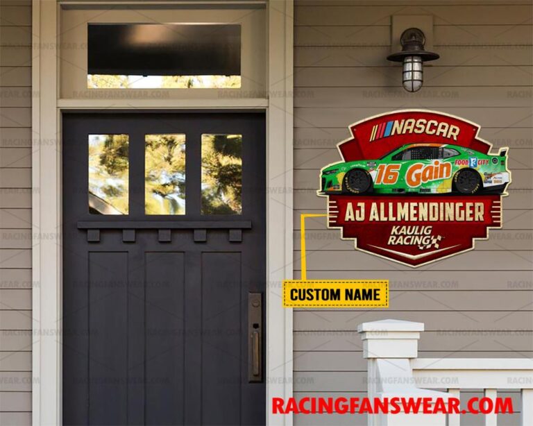 Nascar store - Loyal fans of AJ Allmendinger's Cut Metal Signs:vintage nascar racing suit,uniform,apparel,shirts,merch,hoodie,jackets,shorts,sweatshirt,outfits,clothes