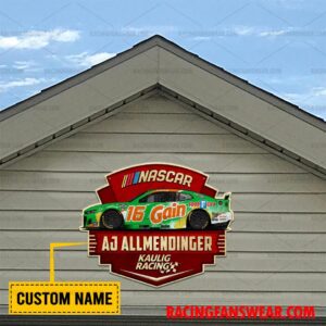 AJ Allmendinger Nascar Racing Customize Name Home Cut Metal Signs 3 Nascar store - Loyal fans of AJ Allmendinger's Cut Metal Signs:vintage nascar racing suit,uniform,apparel,shirts,merch,hoodie,jackets,shorts,sweatshirt,outfits,clothes