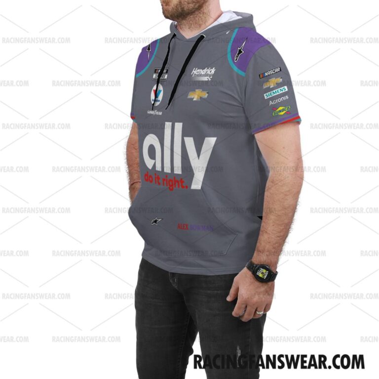 Nascar store - Loyal fans of Alex Bowman's Unisex Sleeveless Hoodie,Unisex Hooded T-Shirt,Kid Sleeveless Hoodie,Kid Hooded T-Shirts:vintage nascar racing suit,uniform,apparel,shirts,merch,hoodie,jackets,shorts,sweatshirt,outfits,clothes