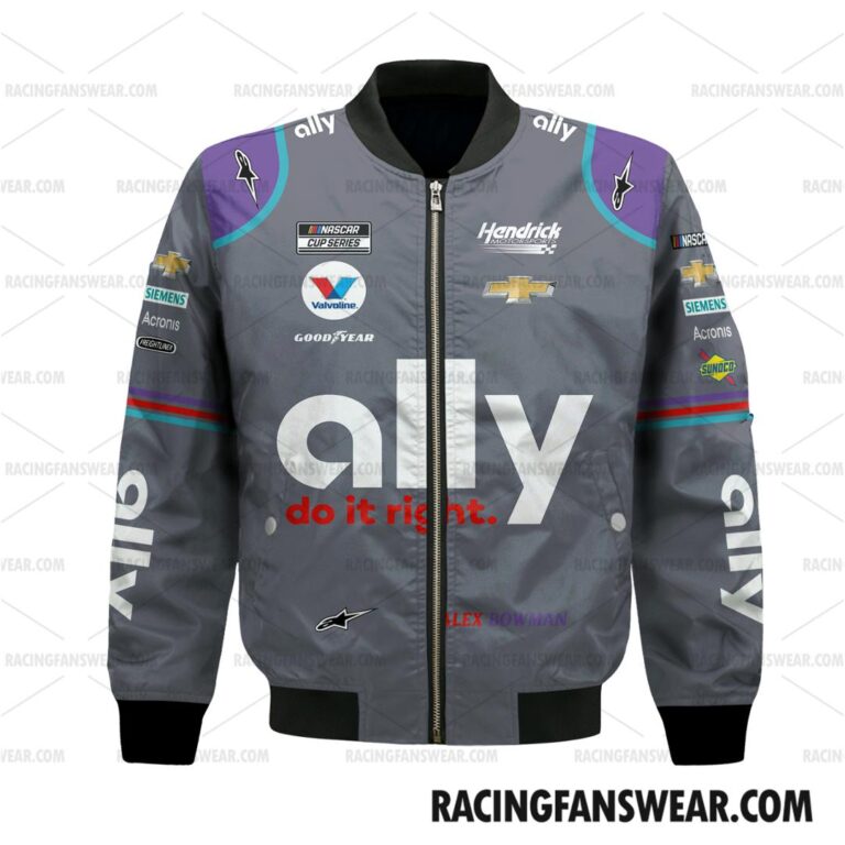 Nascar store - Loyal fans of Alex Bowman's Bomber Jacket,Unisex Thick Coat,Kid Thick Coat:vintage nascar racing suit,uniform,apparel,shirts,merch,hoodie,jackets,shorts,sweatshirt,outfits,clothes