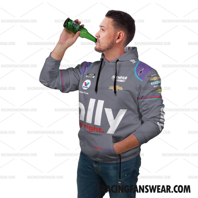 Nascar store - Loyal fans of Alex Bowman's Combo Unisex Pop Top Hoodie + Unisex Long Pants,Unisex Pop Top Hoodie,Unisex Long Pants:vintage nascar racing suit,uniform,apparel,shirts,merch,hoodie,jackets,shorts,sweatshirt,outfits,clothes