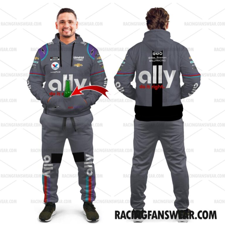 Nascar store - Loyal fans of Alex Bowman's Combo Unisex Pop Top Hoodie + Unisex Long Pants,Unisex Pop Top Hoodie,Unisex Long Pants:vintage nascar racing suit,uniform,apparel,shirts,merch,hoodie,jackets,shorts,sweatshirt,outfits,clothes