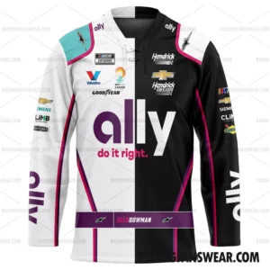 Nascar store - Loyal fans of Alex Bowman's Men's Hockey Jerseys,WoMen's Hockey Jerseys,Youth's Hockey Jerseys:vintage nascar racing suit,uniform,apparel,shirts,merch,hoodie,jackets,shorts,sweatshirt,outfits,clothes