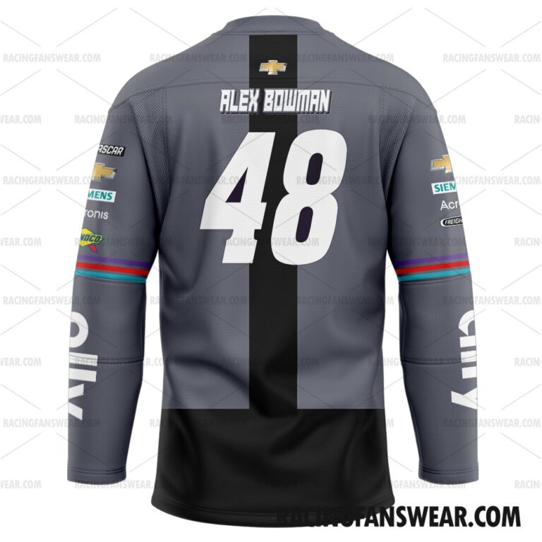 Nascar store - Loyal fans of Alex Bowman's Unisex Baseball Jerseys,Kid Baseball Jerseys,Youth Baseball Jerseys,Men's Hockey Jerseys,WoMen's Hockey Jerseys,Youth's Hockey Jerseys:vintage nascar racing suit,uniform,apparel,shirts,merch,hoodie,jackets,shorts,sweatshirt,outfits,clothes