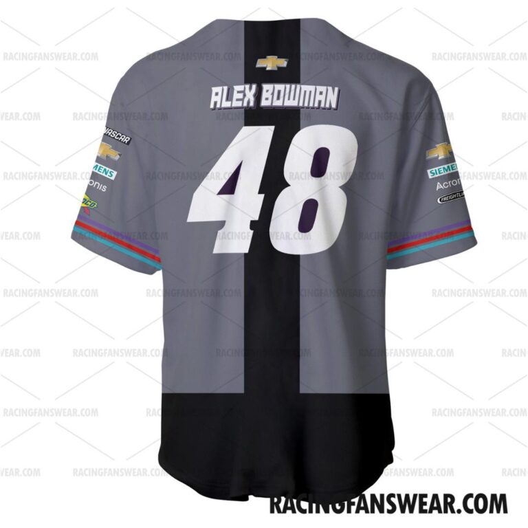 Nascar store - Loyal fans of Alex Bowman's Unisex Baseball Jerseys,Kid Baseball Jerseys,Youth Baseball Jerseys,Men's Hockey Jerseys,WoMen's Hockey Jerseys,Youth's Hockey Jerseys:vintage nascar racing suit,uniform,apparel,shirts,merch,hoodie,jackets,shorts,sweatshirt,outfits,clothes