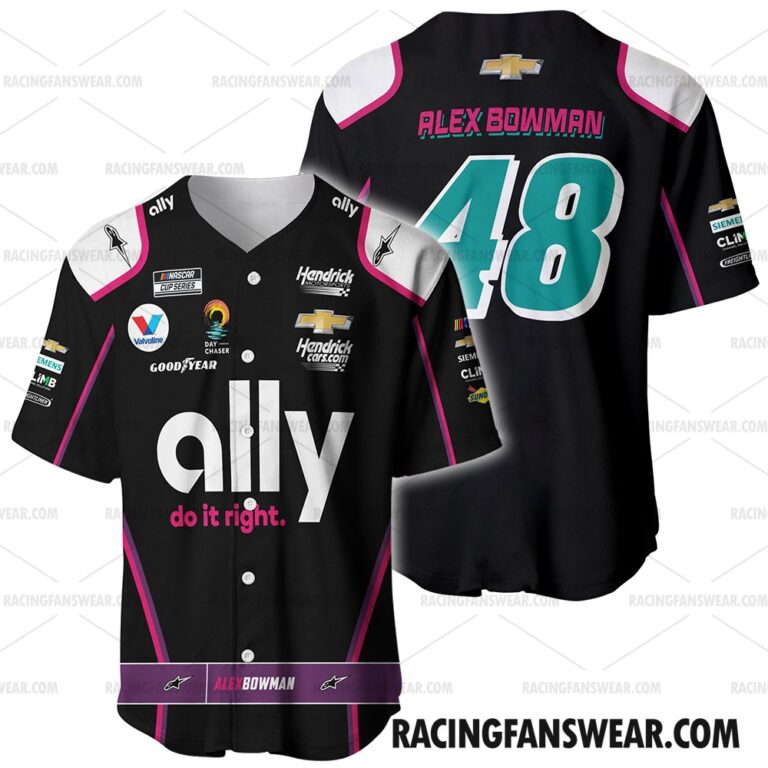 Nascar store - Loyal fans of Alex Bowman's Unisex Baseball Jerseys,Kid Baseball Jerseys,Youth Baseball Jerseys,Men's Hockey Jerseys,WoMen's Hockey Jerseys,Youth's Hockey Jerseys:vintage nascar racing suit,uniform,apparel,shirts,merch,hoodie,jackets,shorts,sweatshirt,outfits,clothes