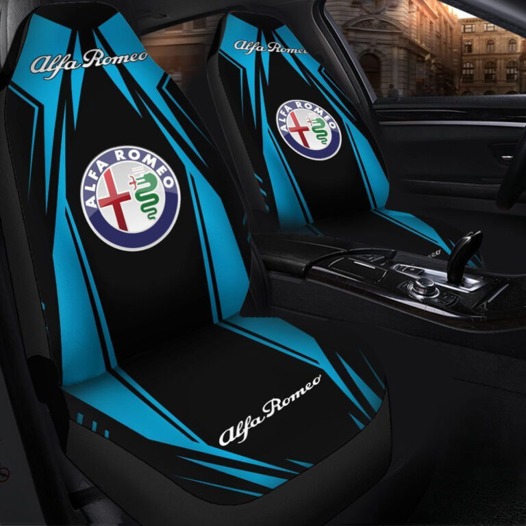 Alfa romeo store - Loyal fans of Alfa romeo's Set 2 Car Seat Cover:vintage Alfa romeo shirts,merch,suit,uniform,hoodie,jackets,shorts,sweatshirt,outfits,clothes