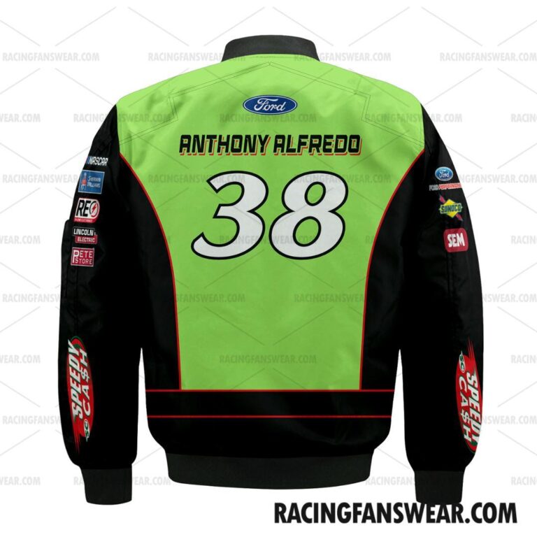 Nascar store - Loyal fans of Anthony Alfredo's Bomber Jacket,Unisex Thick Coat,Unisex Sleeveless Hoodie,Unisex Hooded T-Shirt,Kid Sleeveless Hoodie,Kid Hooded T-Shirts,Kid Thick Coat:vintage nascar racing suit,uniform,apparel,shirts,merch,hoodie,jackets,shorts,sweatshirt,outfits,clothes