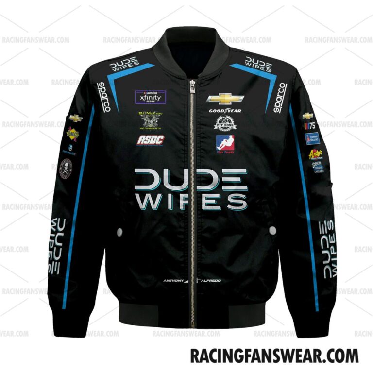 Nascar store - Loyal fans of Anthony Alfredo's Bomber Jacket,Unisex Thick Coat,Unisex Sleeveless Hoodie,Unisex Hooded T-Shirt,Kid Sleeveless Hoodie,Kid Hooded T-Shirts,Kid Thick Coat:vintage nascar racing suit,uniform,apparel,shirts,merch,hoodie,jackets,shorts,sweatshirt,outfits,clothes