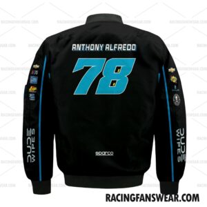 Anthony Alfredo Nascar Racing 2023 Uniform Apparel Clothes Bomber Thick Coat Sleeveless Hoodie Hooded T-Shirt 1 Nascar store - Loyal fans of Anthony Alfredo's Bomber Jacket,Unisex Thick Coat,Unisex Sleeveless Hoodie,Unisex Hooded T-Shirt,Kid Sleeveless Hoodie,Kid Hooded T-Shirts,Kid Thick Coat:vintage nascar racing suit,uniform,apparel,shirts,merch,hoodie,jackets,shorts,sweatshirt,outfits,clothes