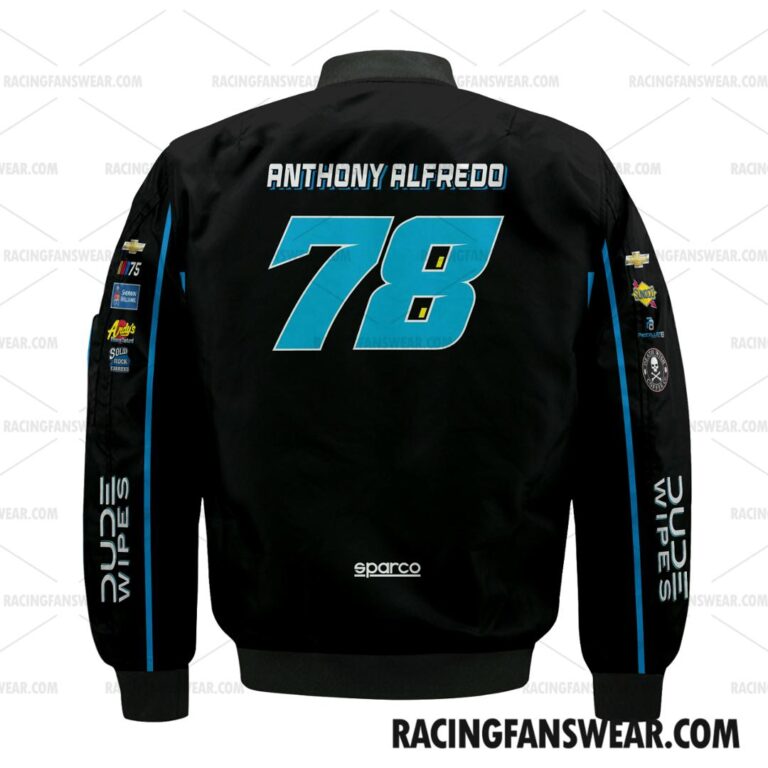 Nascar store - Loyal fans of Anthony Alfredo's Bomber Jacket,Unisex Thick Coat,Unisex Sleeveless Hoodie,Unisex Hooded T-Shirt,Kid Sleeveless Hoodie,Kid Hooded T-Shirts,Kid Thick Coat:vintage nascar racing suit,uniform,apparel,shirts,merch,hoodie,jackets,shorts,sweatshirt,outfits,clothes