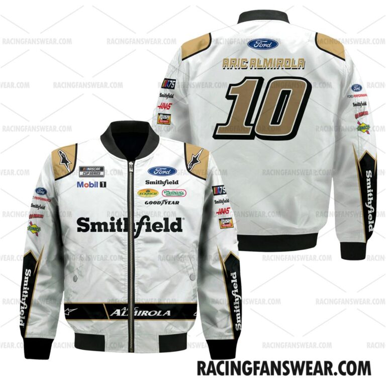 Nascar store - Loyal fans of Aric Almirola's Bomber Jacket,Unisex Thick Coat,Unisex Sleeveless Hoodie,Unisex Hooded T-Shirt,Kid Sleeveless Hoodie,Kid Hooded T-Shirts,Kid Thick Coat:vintage nascar racing suit,uniform,apparel,shirts,merch,hoodie,jackets,shorts,sweatshirt,outfits,clothes