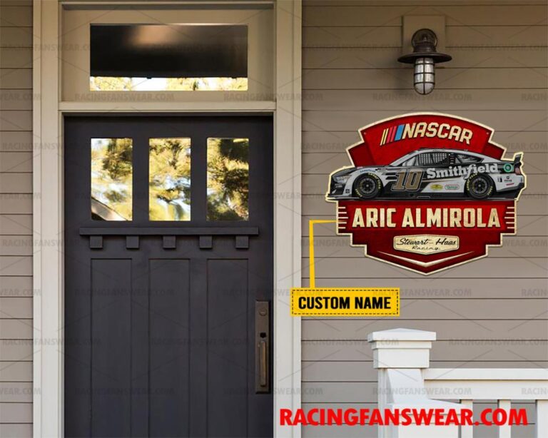 Nascar store - Loyal fans of Aric Almirola's Cut Metal Signs:vintage nascar racing suit,uniform,apparel,shirts,merch,hoodie,jackets,shorts,sweatshirt,outfits,clothes