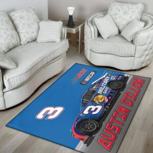 Austin Dillon Nascar Racing 2023 Carpet Living Room Area Rugs Doormats Blanket Flag Home 2 Nascar store - Loyal fans of Austin Dillon's Rug,Doormat,Blanket Microfiber Fleece,Blanket Premium Sherpa,House Flag:vintage nascar racing suit,uniform,apparel,shirts,merch,hoodie,jackets,shorts,sweatshirt,outfits,clothes