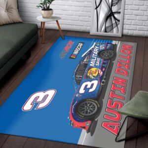 Austin Dillon Nascar Racing 2023 Carpet Living Room Area Rugs Doormats Blanket Flag Home 1 Nascar store - Loyal fans of Austin Dillon's Rug,Doormat,Blanket Microfiber Fleece,Blanket Premium Sherpa,House Flag:vintage nascar racing suit,uniform,apparel,shirts,merch,hoodie,jackets,shorts,sweatshirt,outfits,clothes