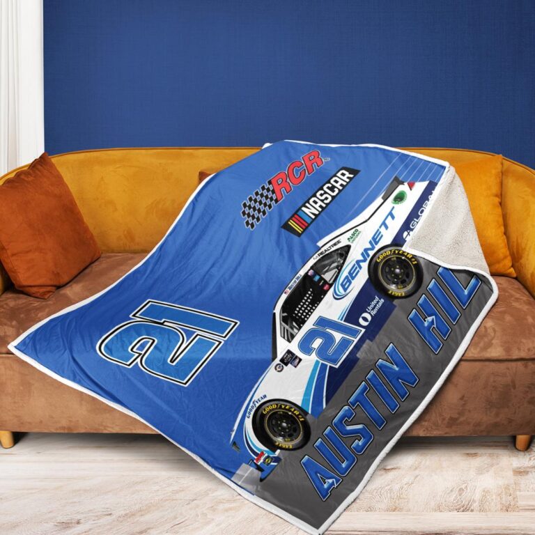 Nascar store - Loyal fans of Austin Hill's Rug,Doormat,Blanket Microfiber Fleece,Blanket Premium Sherpa,House Flag:vintage nascar racing suit,uniform,apparel,shirts,merch,hoodie,jackets,shorts,sweatshirt,outfits,clothes