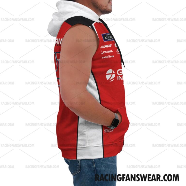 Nascar store - Loyal fans of Austin Hill's Bomber Jacket,Unisex Thick Coat,Unisex Sleeveless Hoodie,Unisex Hooded T-Shirt,Kid Sleeveless Hoodie,Kid Hooded T-Shirts,Kid Thick Coat:vintage nascar racing suit,uniform,apparel,shirts,merch,hoodie,jackets,shorts,sweatshirt,outfits,clothes