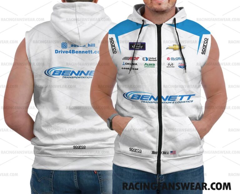 Nascar store - Loyal fans of Austin Hill's Unisex Sleeveless Hoodie,Unisex Hooded T-Shirt,Kid Sleeveless Hoodie,Kid Hooded T-Shirts:vintage nascar racing suit,uniform,apparel,shirts,merch,hoodie,jackets,shorts,sweatshirt,outfits,clothes