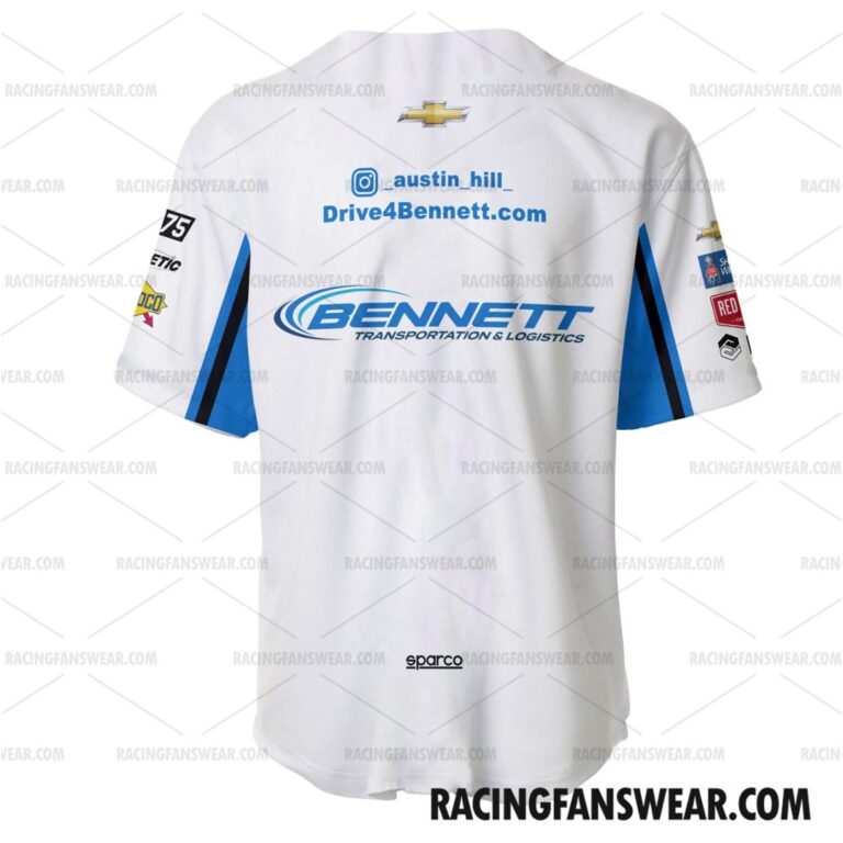 Nascar store - Loyal fans of Austin Hill's Unisex Baseball Jerseys,Kid Baseball Jerseys,Youth Baseball Jerseys:vintage nascar racing suit,uniform,apparel,shirts,merch,hoodie,jackets,shorts,sweatshirt,outfits,clothes