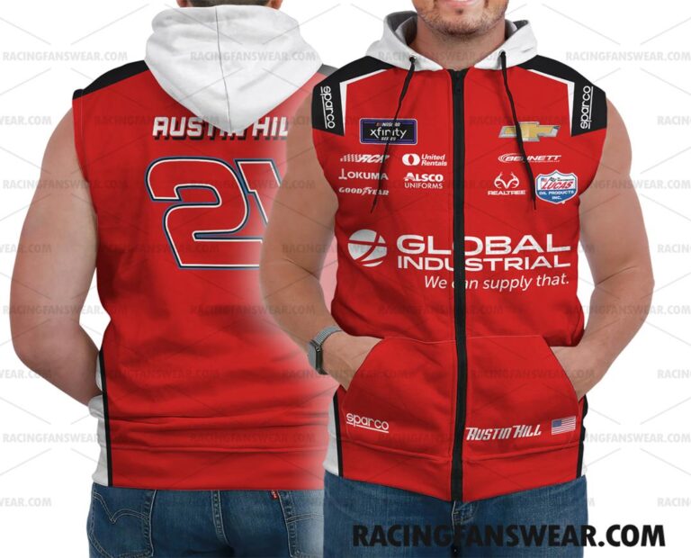 Nascar store - Loyal fans of Austin Hill's Bomber Jacket,Unisex Thick Coat,Unisex Sleeveless Hoodie,Unisex Hooded T-Shirt,Kid Sleeveless Hoodie,Kid Hooded T-Shirts,Kid Thick Coat:vintage nascar racing suit,uniform,apparel,shirts,merch,hoodie,jackets,shorts,sweatshirt,outfits,clothes