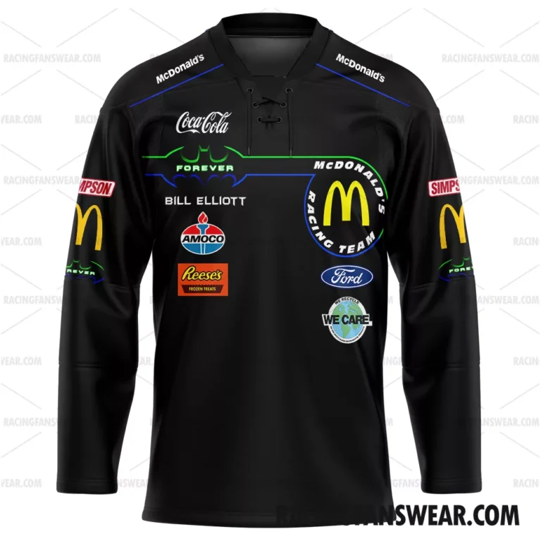 Nascar store - Loyal fans of Bill Elliott's Men's Hockey Jerseys,WoMen's Hockey Jerseys,Youth's Hockey Jerseys:vintage nascar racing suit,uniform,apparel,shirts,merch,hoodie,jackets,shorts,sweatshirt,outfits,clothes