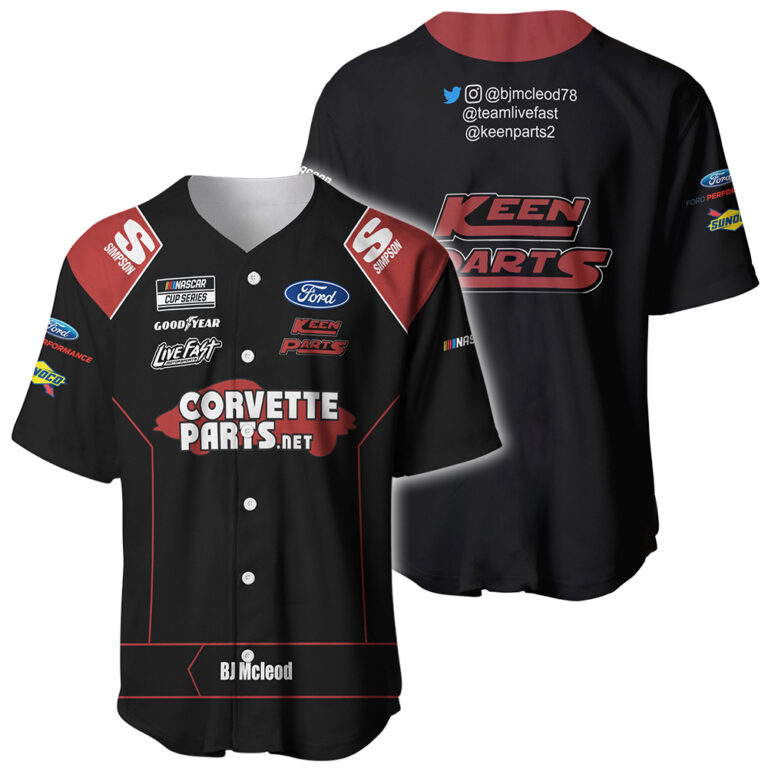 Nascar store - Loyal fans of BJ McLeod's Unisex Baseball Jerseys,Kid Baseball Jerseys,Youth Baseball Jerseys:vintage nascar racing suit,uniform,apparel,shirts,merch,hoodie,jackets,shorts,sweatshirt,outfits,clothes