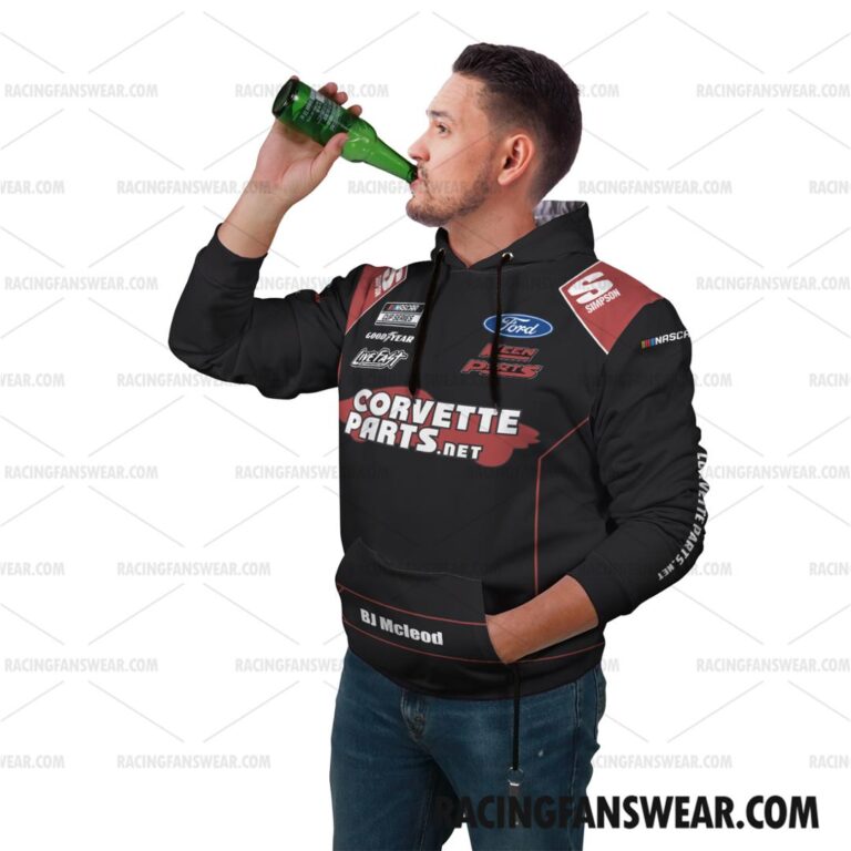 Nascar store - Loyal fans of BJ McLeod's Combo Unisex Pop Top Hoodie + Unisex Long Pants,Unisex Pop Top Hoodie,Unisex Long Pants:vintage nascar racing suit,uniform,apparel,shirts,merch,hoodie,jackets,shorts,sweatshirt,outfits,clothes