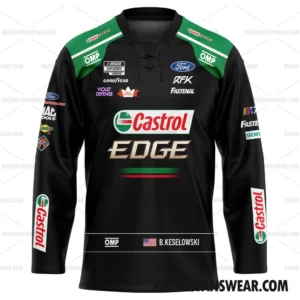 Nascar store - Loyal fans of Brad Keselowski's Men's Hockey Jerseys,WoMen's Hockey Jerseys,Youth's Hockey Jerseys:vintage nascar racing suit,uniform,apparel,shirts,merch,hoodie,jackets,shorts,sweatshirt,outfits,clothes