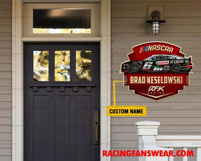 Nascar store - Loyal fans of Brad Keselowski's Cut Metal Signs:vintage nascar racing suit,uniform,apparel,shirts,merch,hoodie,jackets,shorts,sweatshirt,outfits,clothes