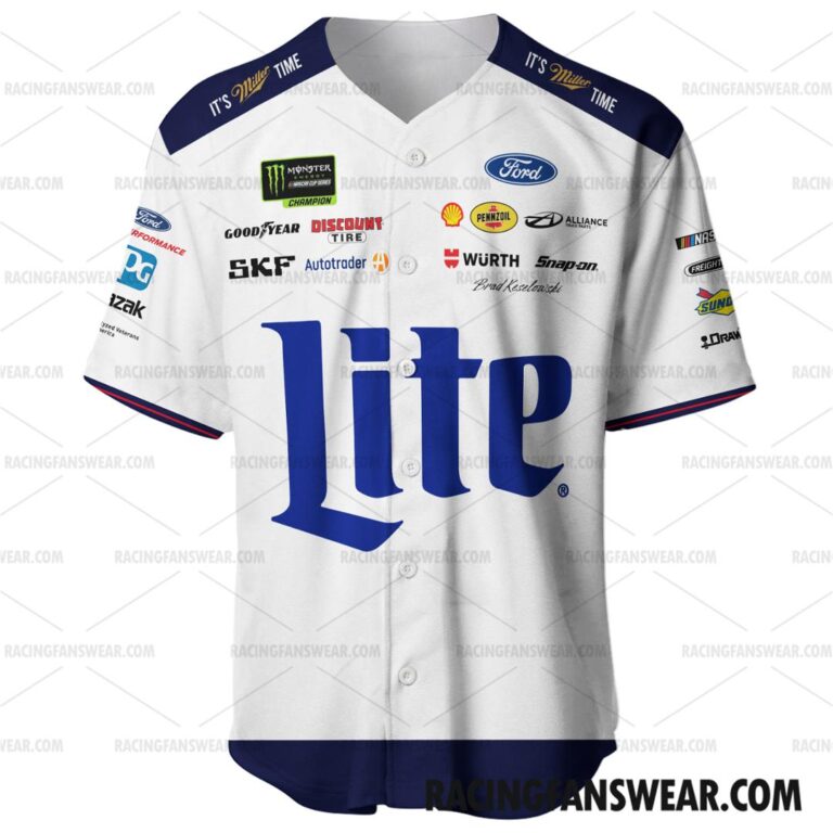 Nascar store - Loyal fans of Brad Keselowski's Unisex Baseball Jerseys,Kid Baseball Jerseys,Youth Baseball Jerseys:vintage nascar racing suit,uniform,apparel,shirts,merch,hoodie,jackets,shorts,sweatshirt,outfits,clothes