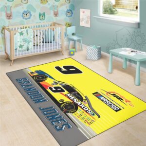 Brandon Jones Nascar JR Motorsports Racing Carpet Living Room Area Rugs Doormats Blanket Flag Home 4 Nascar store - Loyal fans of Brandon Jones's Rug,Doormat,Blanket Microfiber Fleece,Blanket Premium Sherpa,House Flag:vintage nascar racing suit,uniform,apparel,shirts,merch,hoodie,jackets,shorts,sweatshirt,outfits,clothes