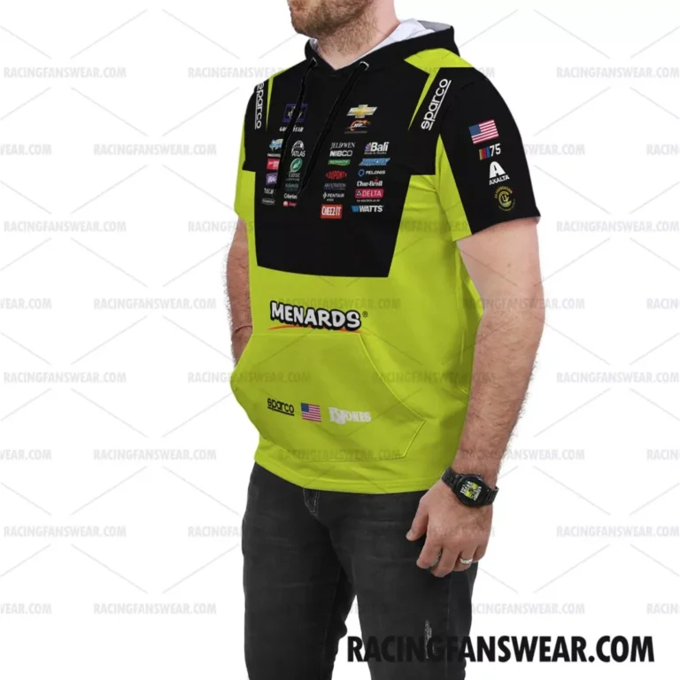 Nascar store - Loyal fans of Brandon Jones's Unisex Sleeveless Hoodie,Unisex Hooded T-Shirt,Kid Sleeveless Hoodie,Kid Hooded T-Shirts:vintage nascar racing suit,uniform,apparel,shirts,merch,hoodie,jackets,shorts,sweatshirt,outfits,clothes